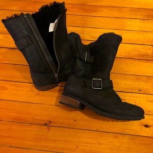 Outdoor Zip-up Ugg Boots
